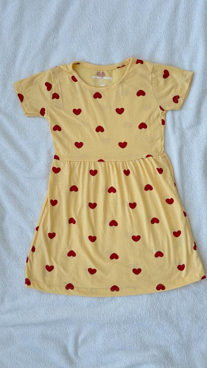 Girls pure cotton frocks