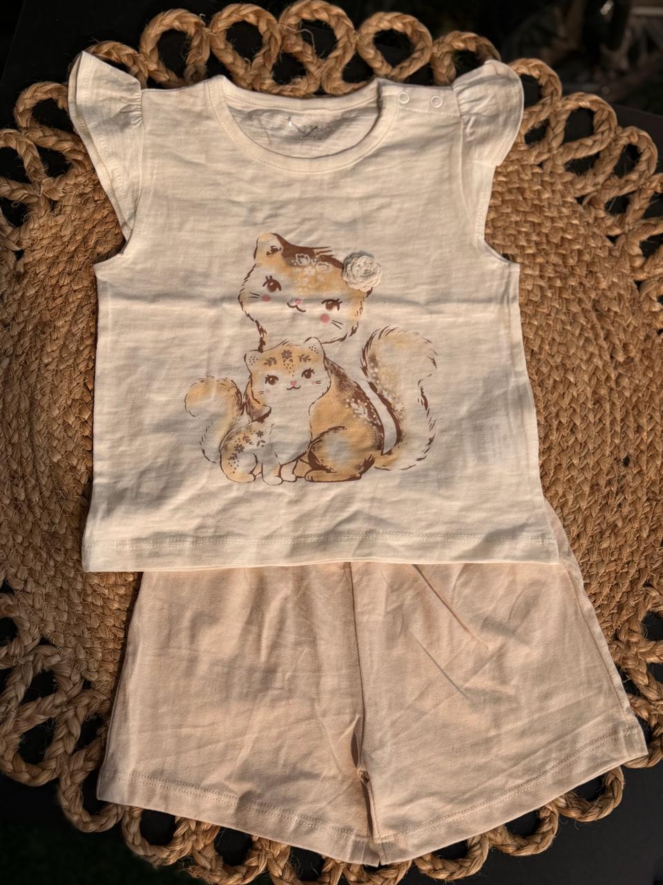 Girls Cotton Co-Ord set
