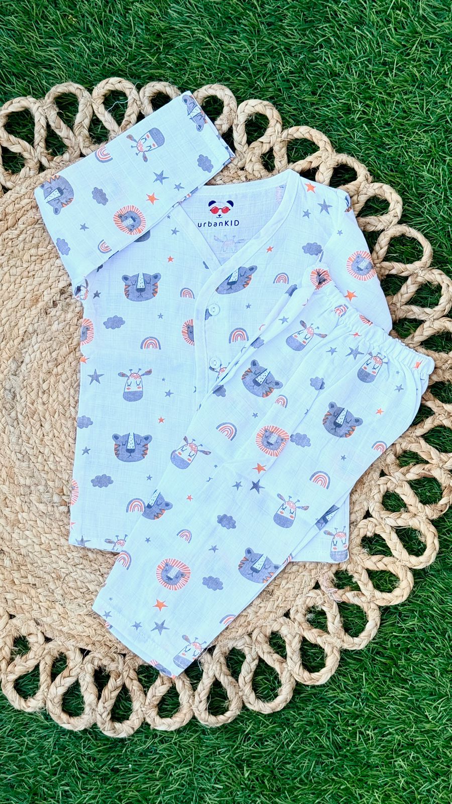Muslin Pyjama sets (9-12 Months)