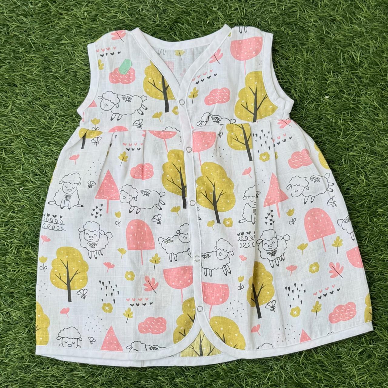 Girls Pure muslin Cotton Frocks