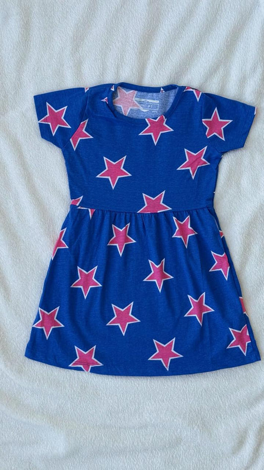 Girls pure cotton frocks