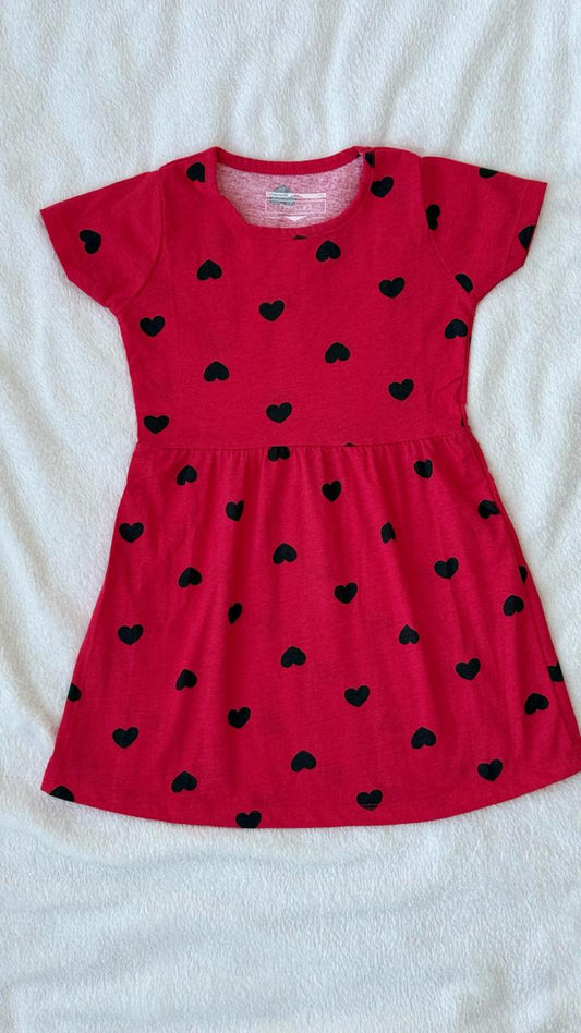 Girls pure cotton frocks