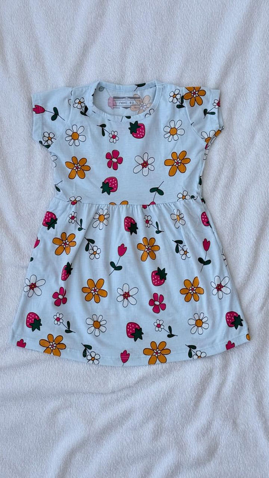 Girls pure cotton frocks