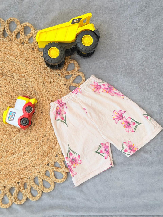 Baby Cotton Shorts @ 25/-