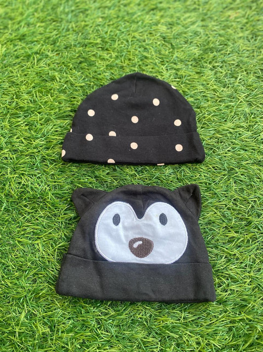 Baby Caps – 3 to 6 Months (Pack of 2)