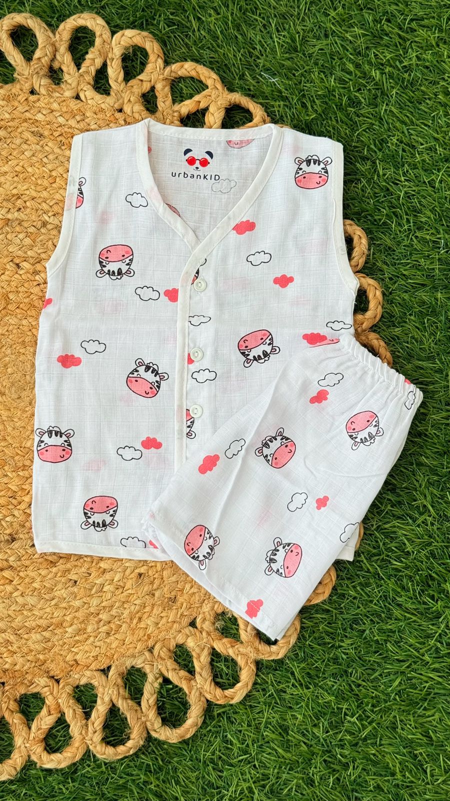 Muslin Co-ord set (6-9 Months)