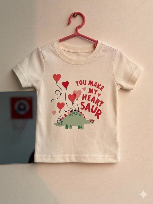 YOU MAKE MY HEART SAUR T-shirt