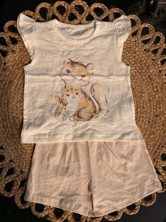 Girls Cotton Co-Ord set