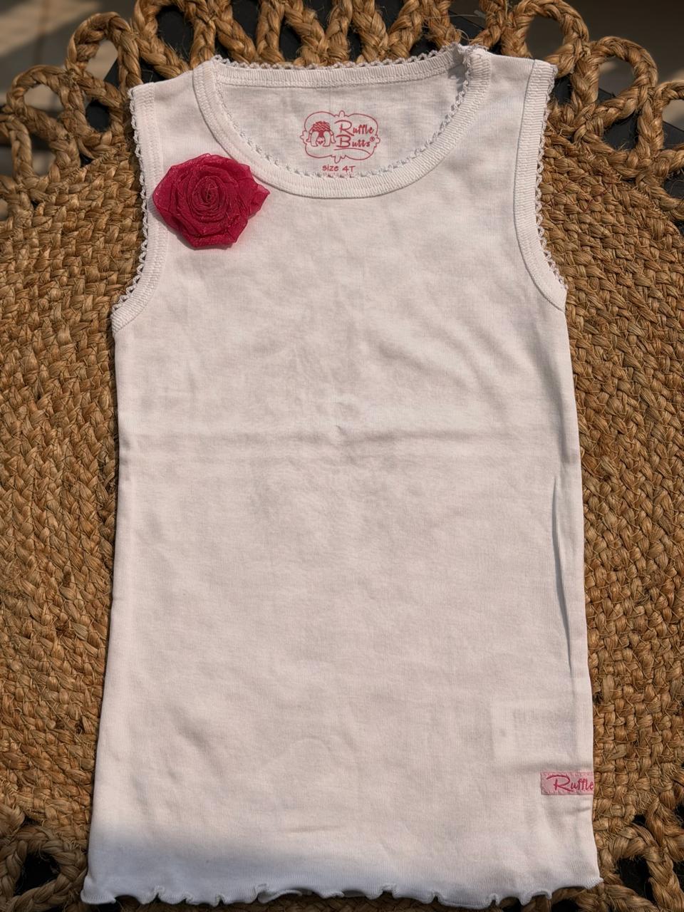 Soft Cotton Sleeveless Tops