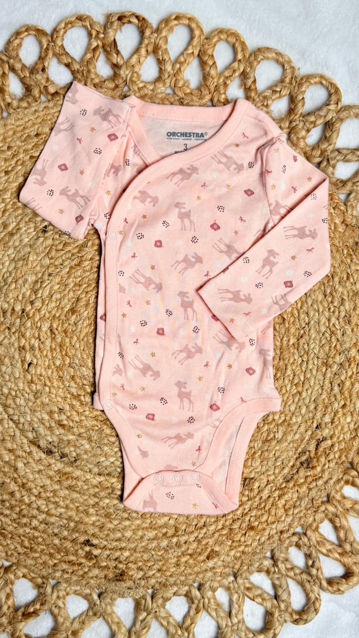 3 Months Front open Onesie