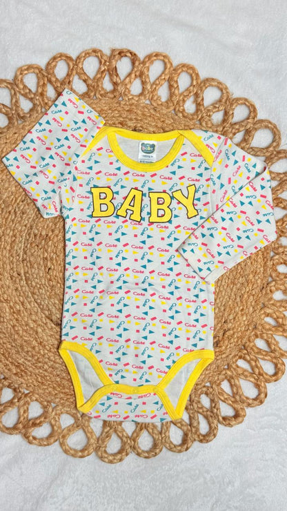 6-9 Months Full Sleeve Onesie