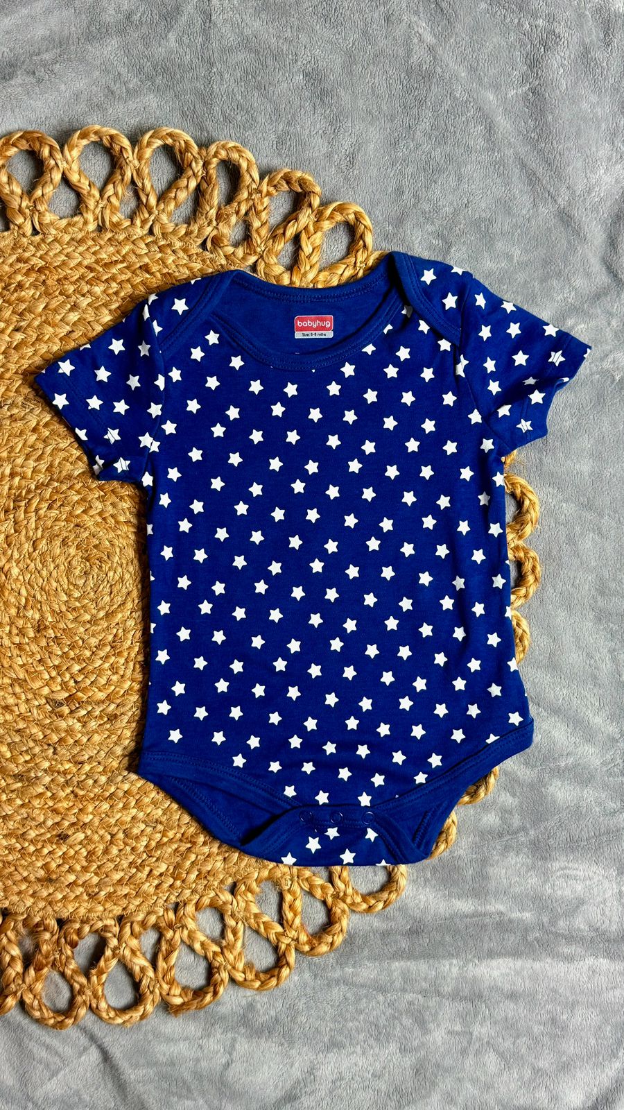 6-9 Months Half Sleeve Rompers/Onesies