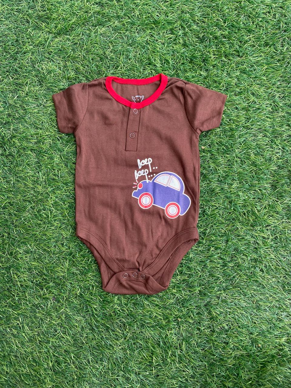 6-9 Months Half Sleeve Rompers/Onesies