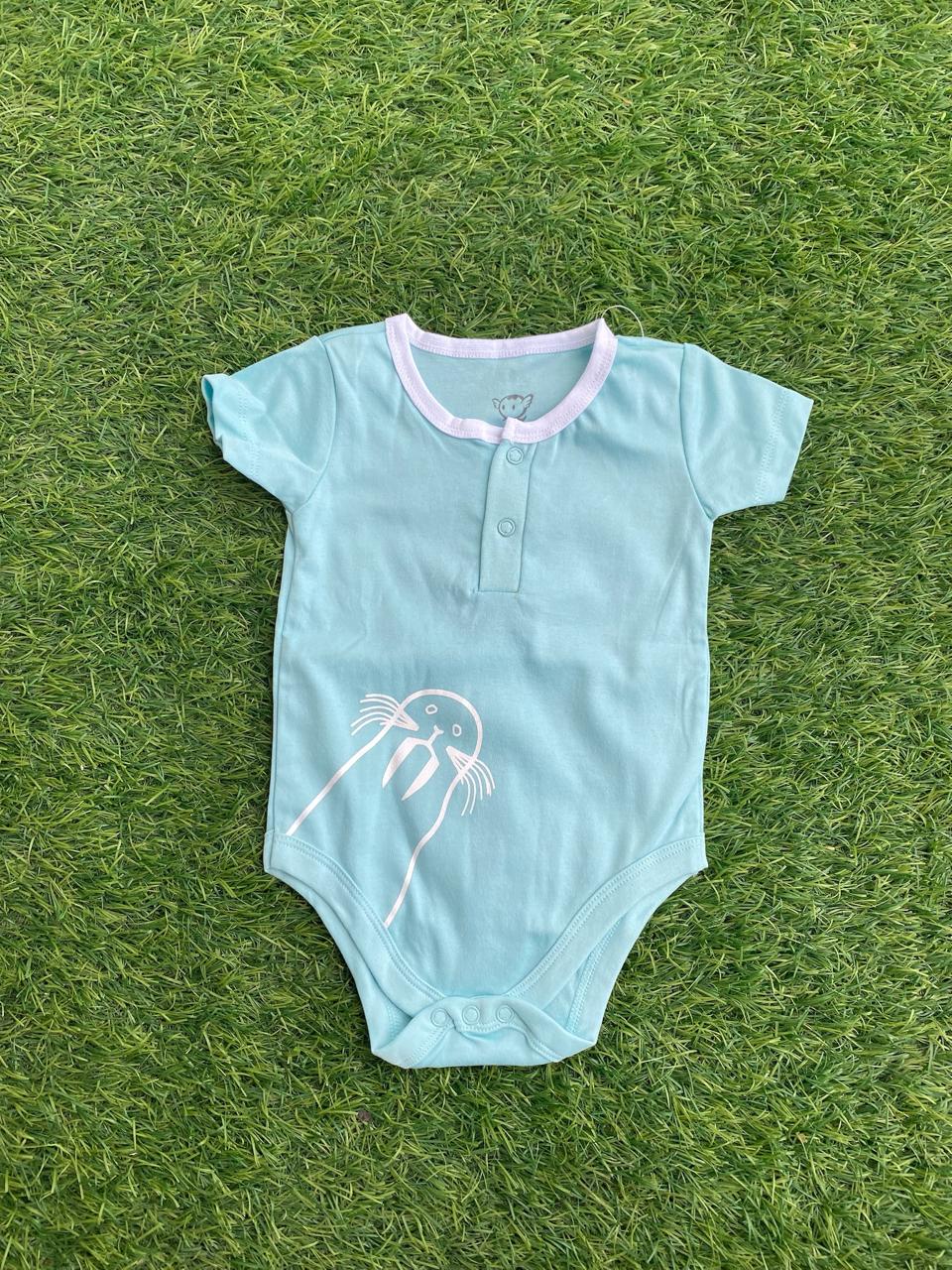 6-9 Months Half Sleeve Rompers/Onesies