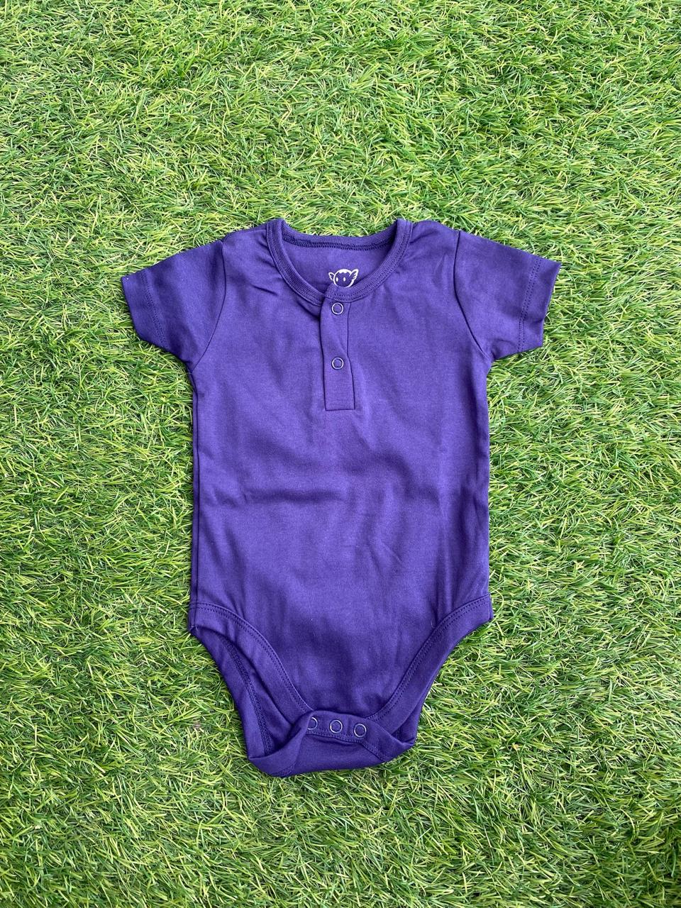 9-12 Months Short Sleeve Romper