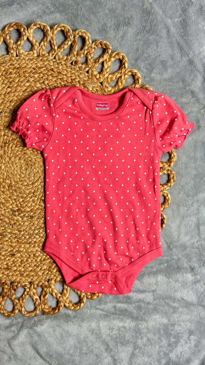 9-12 Months Short Sleeve Romper