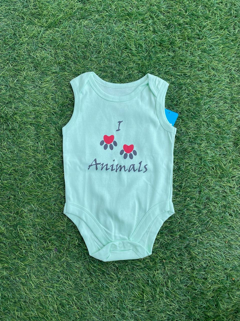 9-12 Months Sleeveless Onesies