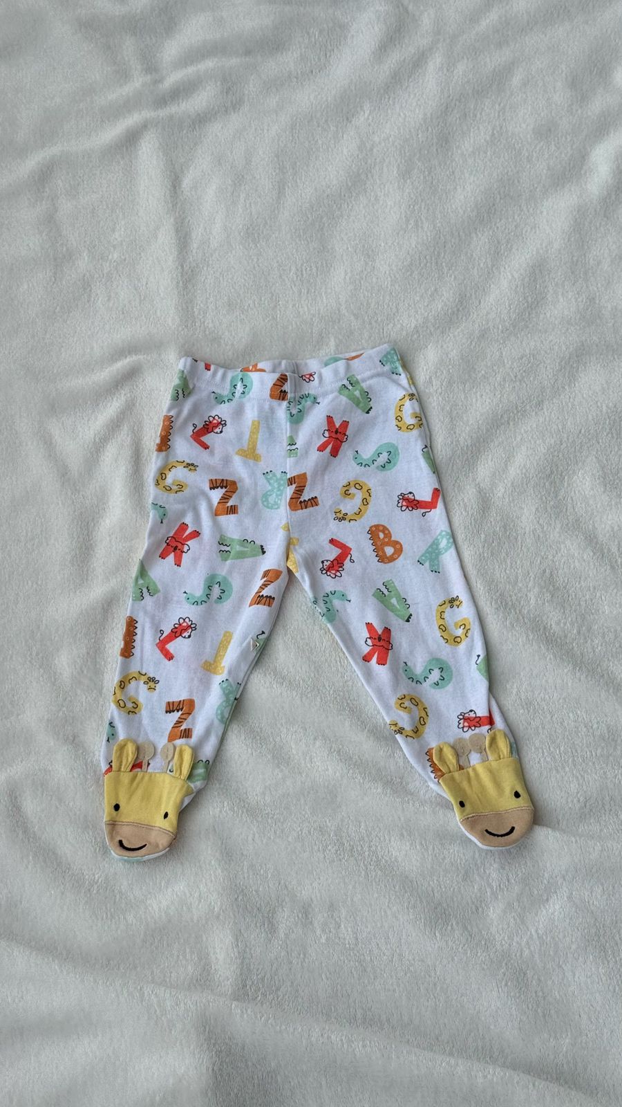 Newborn Bootie Covered Pants
