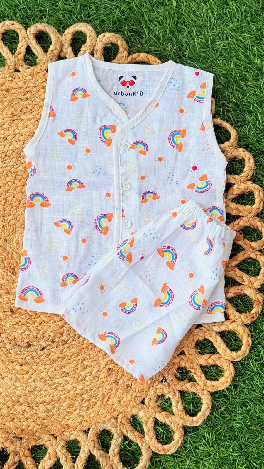 Muslin Co-ord set (6-9 Months)
