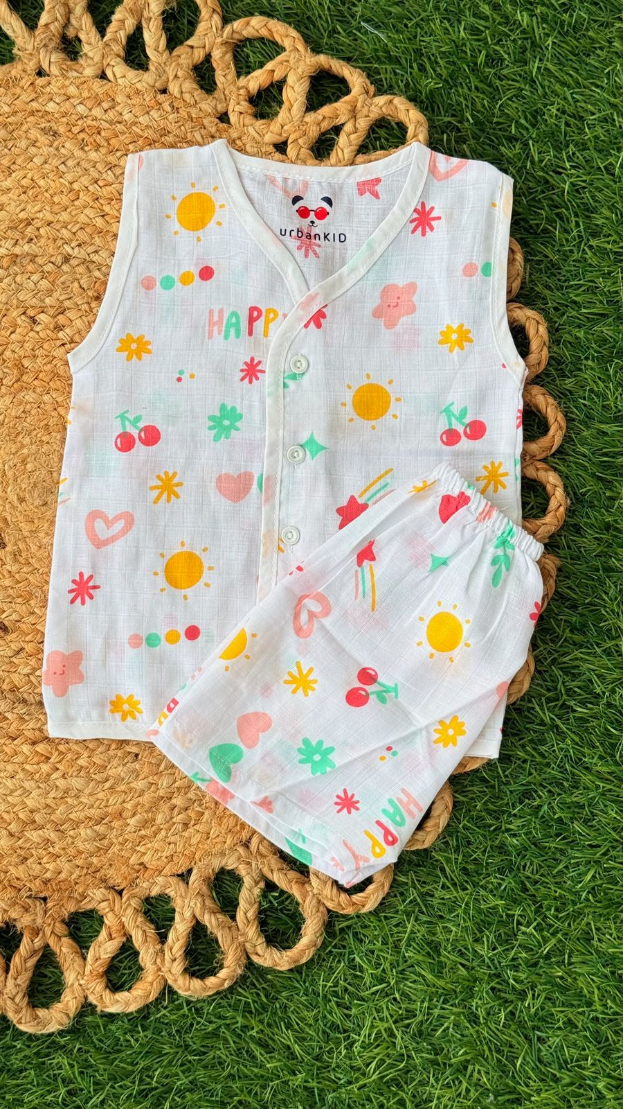 Muslin Co-ord set (6-9 Months)
