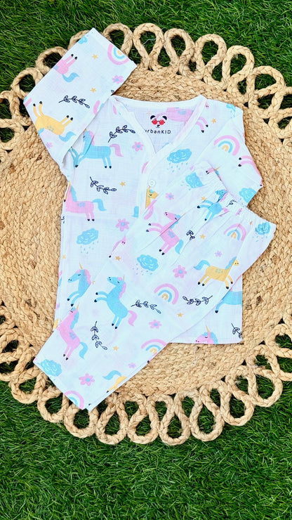 Muslin Pyjama sets (9-12 Months)